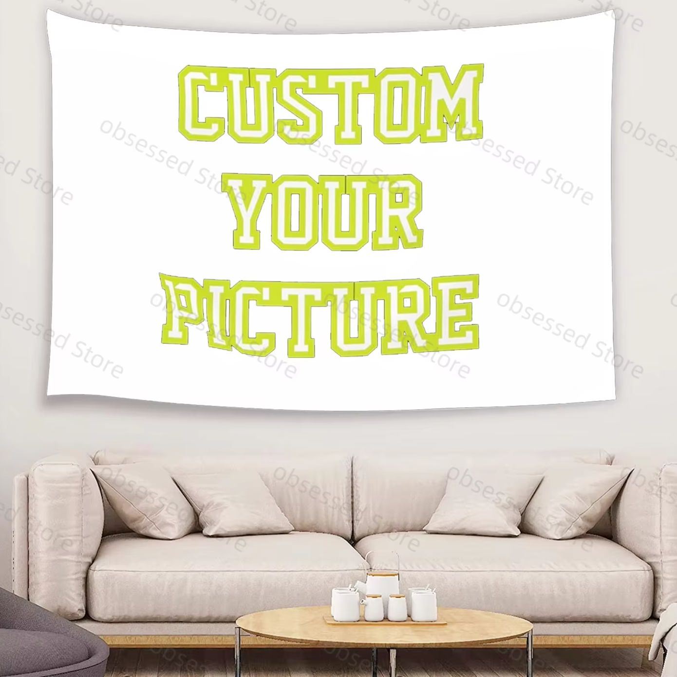 Home Textiles And Decor - Impresión de Tapices Personalizados para tus