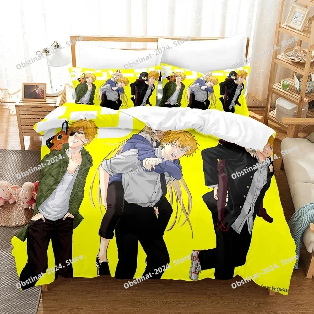 Home Textiles Bedding - Juego de cama con motosierra para