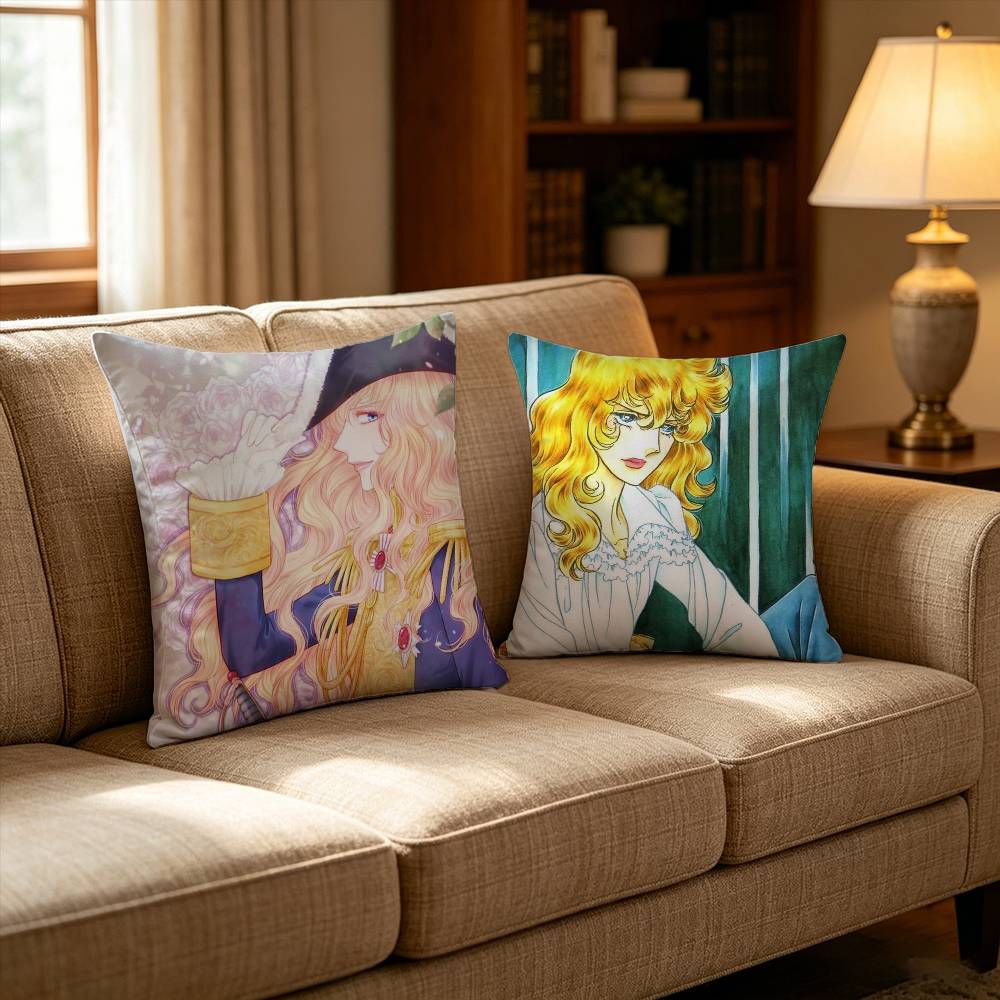 Versailles Home Textiles - Funda de almohada Rose of V-Versailles