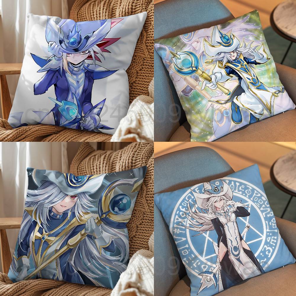 Home.Textiles Cushion - Funda de almohada Silent Magician YuGiOh,