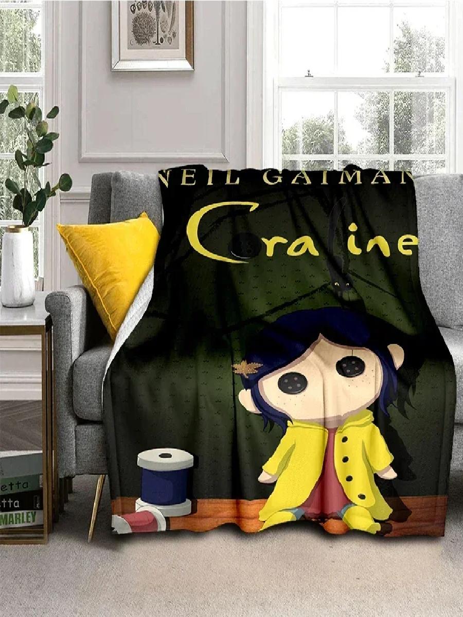 Coraline-Manta de película súp - Home Textiles Bedding reseña y precio