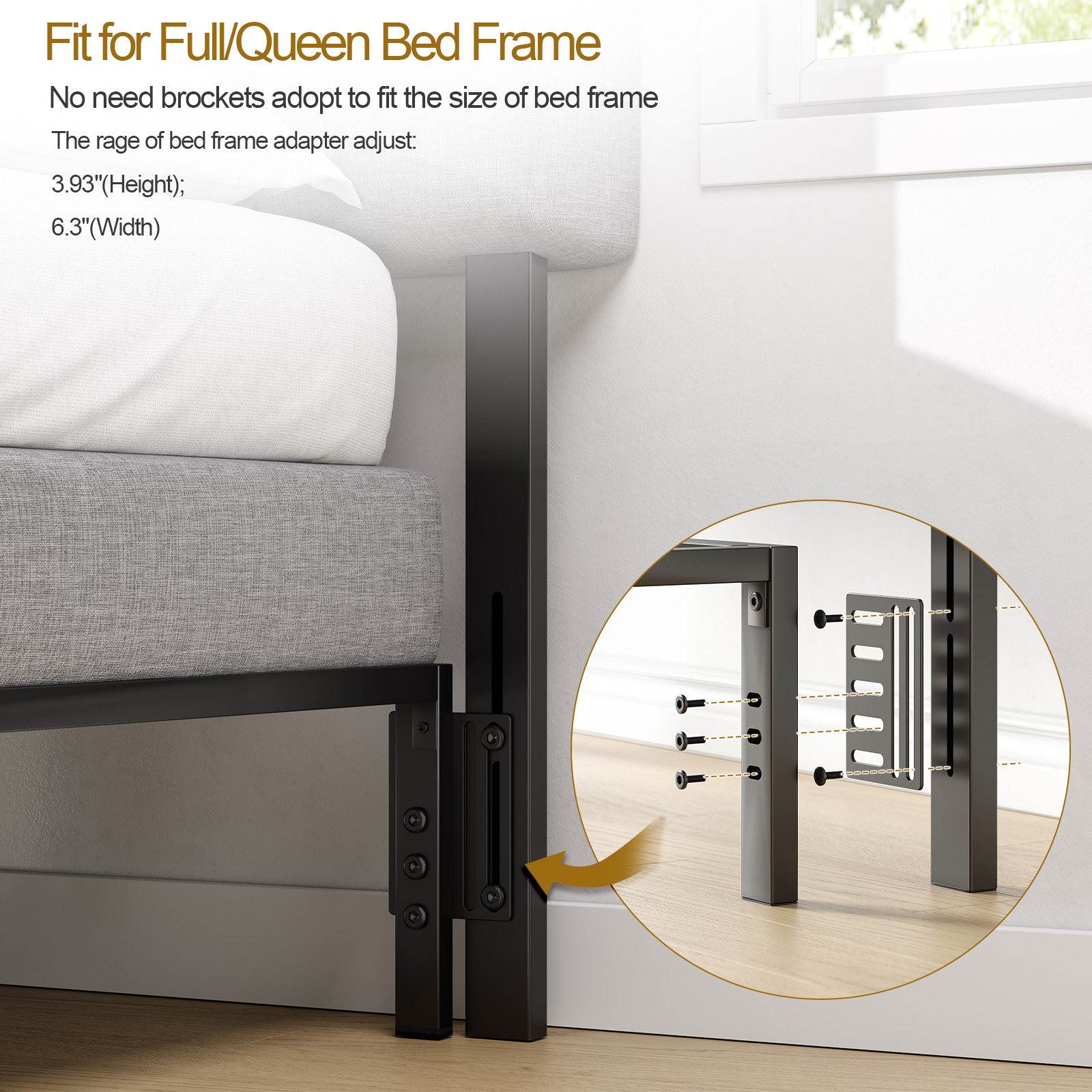 Cabecero ajustable para marco  - Home Textiles Bedding reseña y precio
