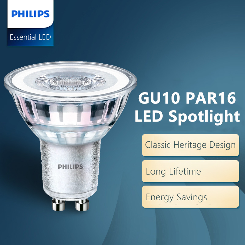 Luz LED Philips GU10 PAR16 Ess - Philips Bulb Led Classic reseña y precio