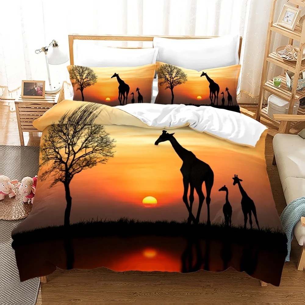 Juego de cama con diseño de ji - Home Textiles Bedding reseña y precio