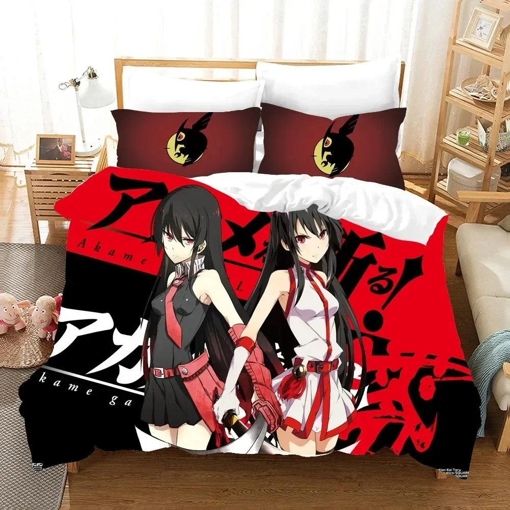 Juego de cama de Anime Akame g - Home Textiles Bedding reseña y precio