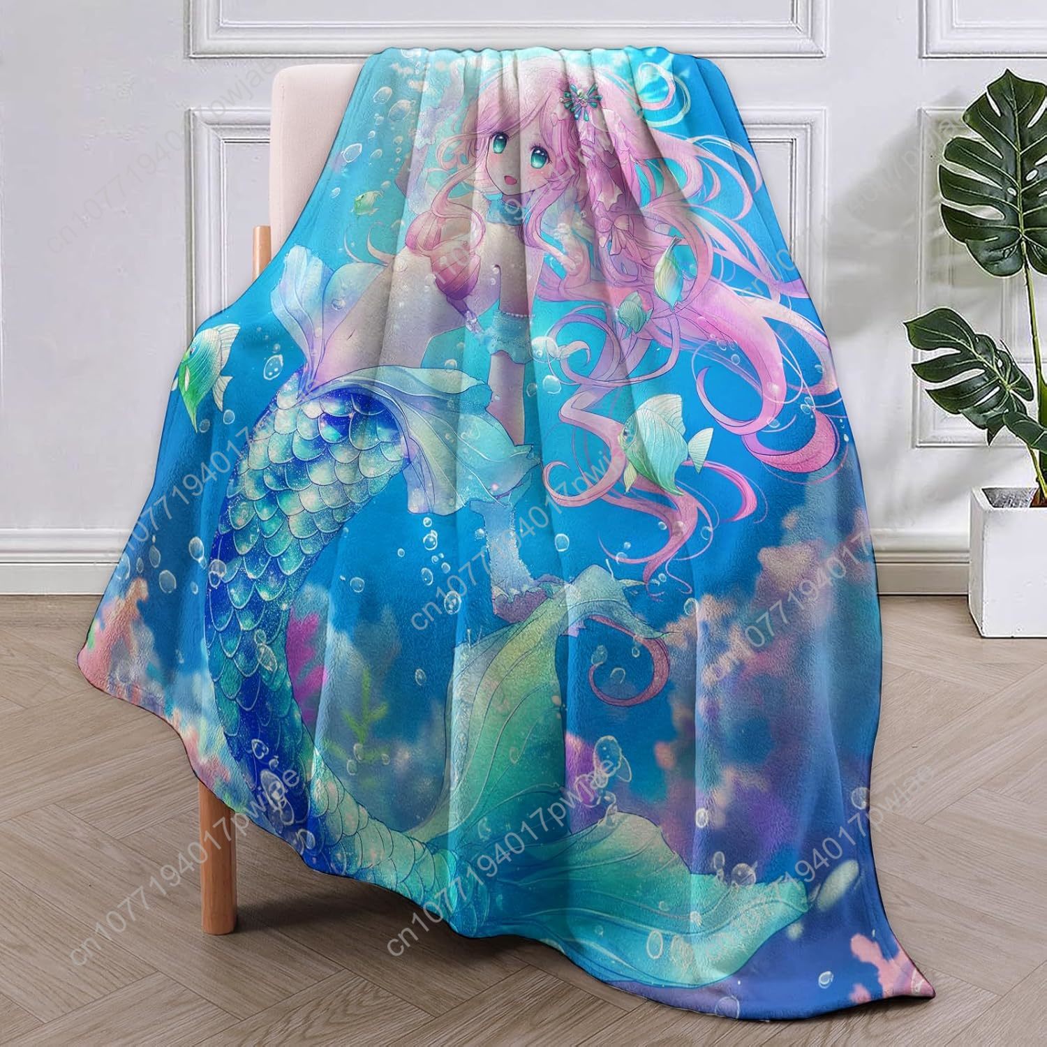 Manta de sirena bonita, mantas - Home Textiles And Decor reseña y precio