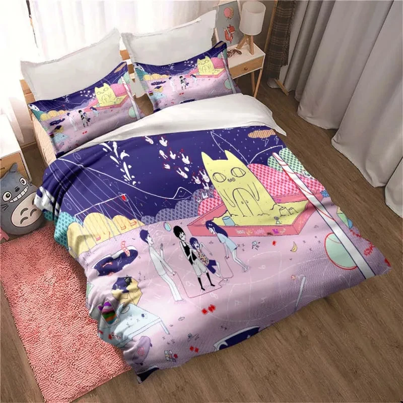 Juego de cama con estampado 3D - Home Textiles Bedding reseña y precio