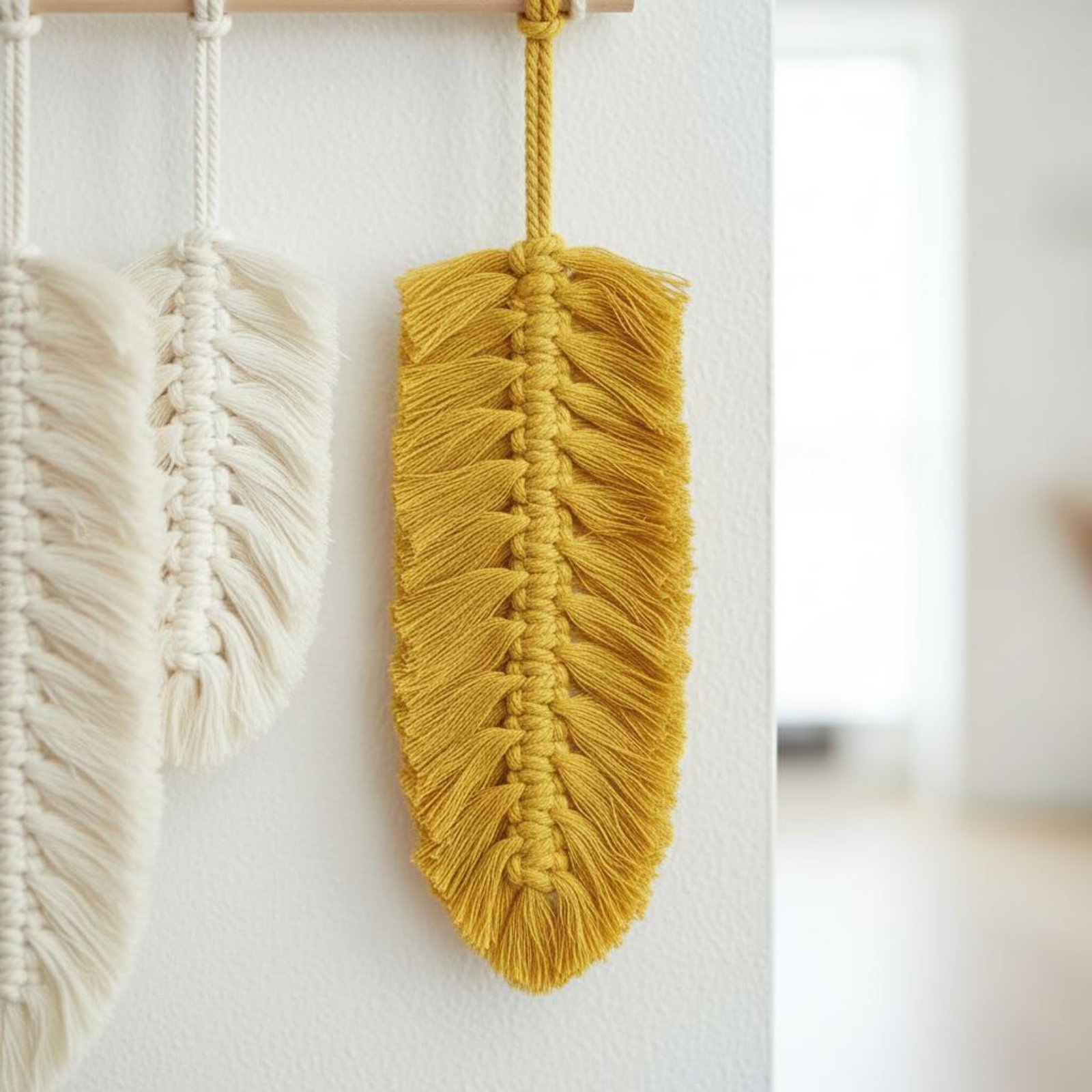 Tapiz de Pared de Macramé con  - Home Textiles And Decor reseña y precio