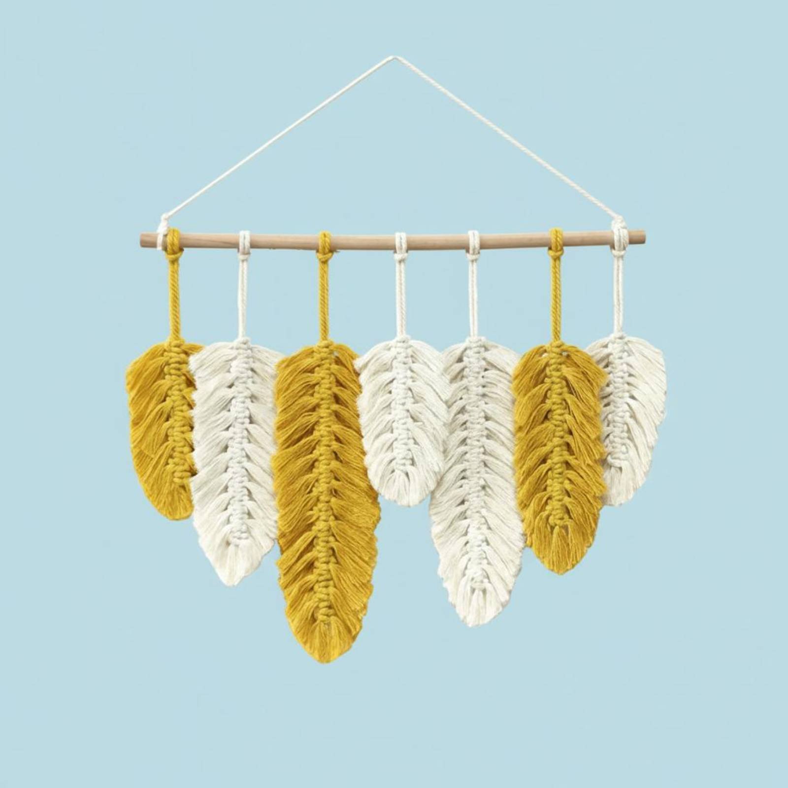 Tapiz de Pared de Macramé con  - Home Textiles And Decor reseña y precio