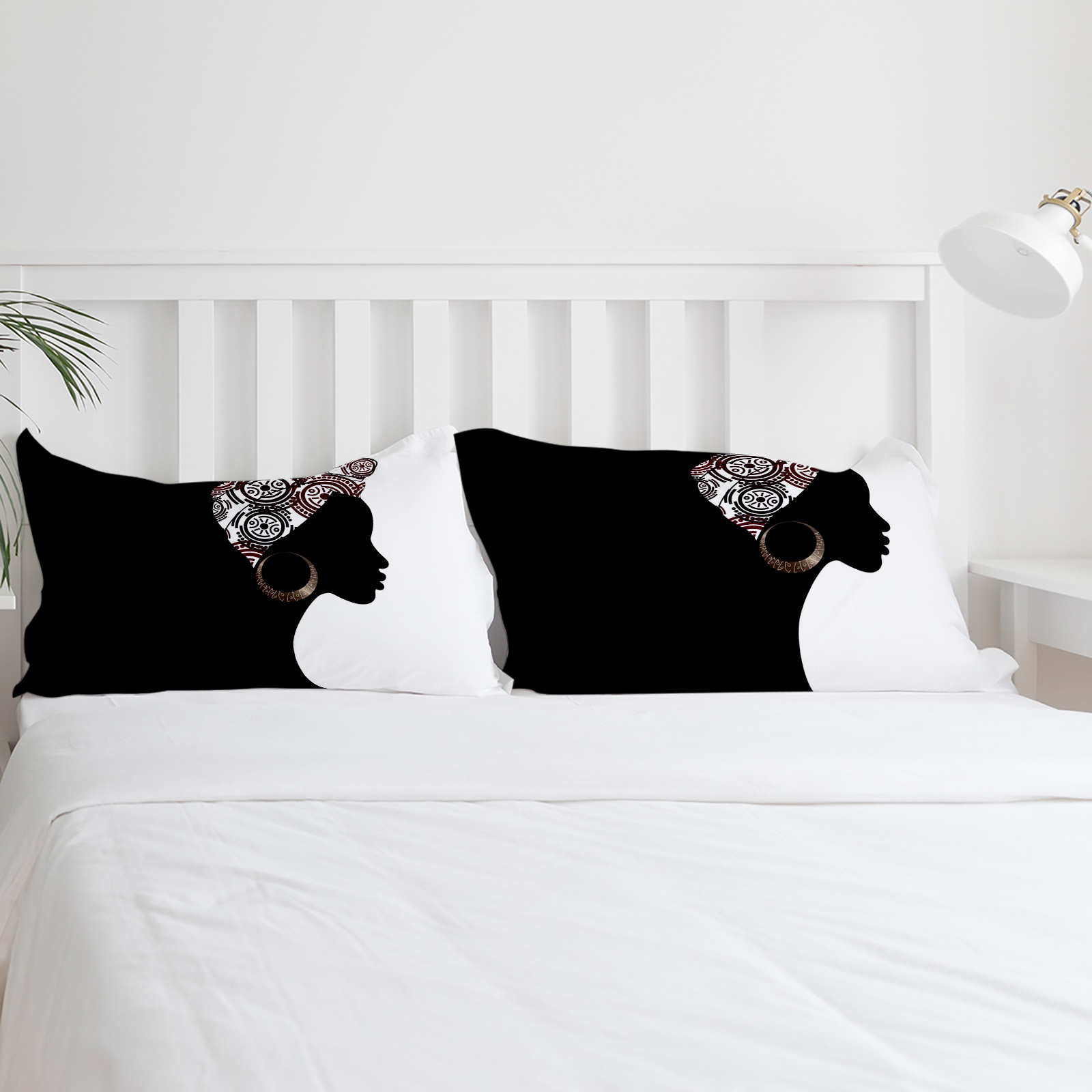 Juego de cama negro y blanco p - Home Textiles Bedding reseña y precio